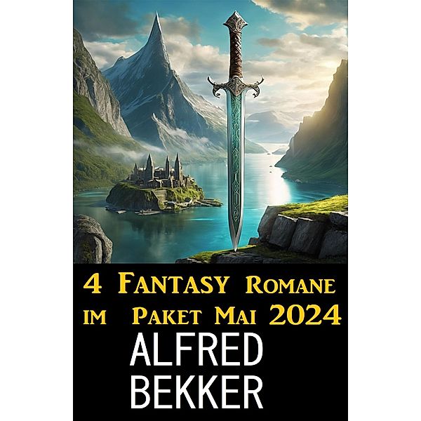 4 Fantasy Romane im  Paket Mai 2024, Alfred Bekker