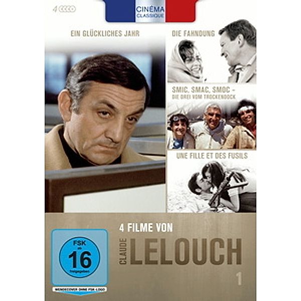 4 Filme von Claude Lelouche 1