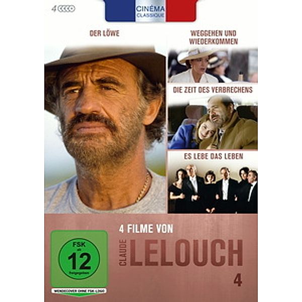 4 Filme von Claude Lelouche 4
