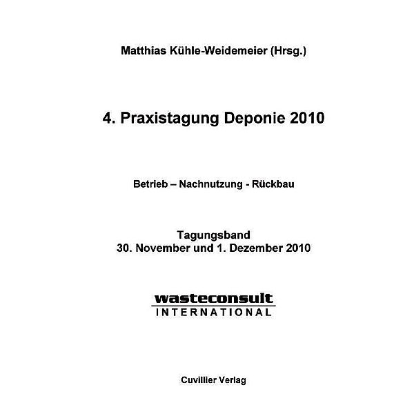 4. Praxistagung Deponie 2010