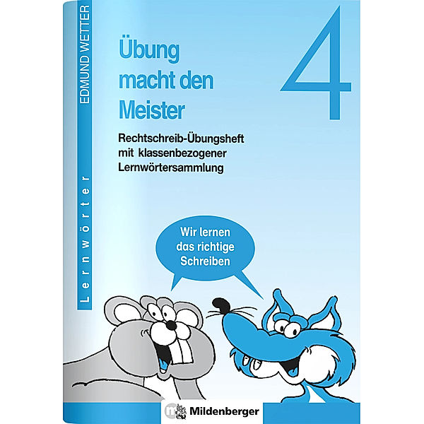 4. Schuljahr, Druckschrift, Edmund Wetter