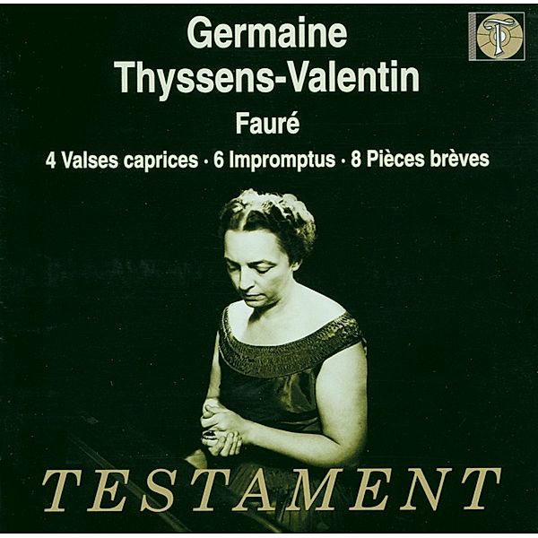 4 Valses Caprices/6 Impromptus/8 Pieces, Germaine Thyssens-valentin