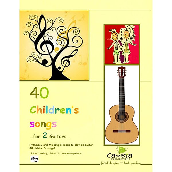 40 Children's Songs for Two Guitars, Lenka Peskou