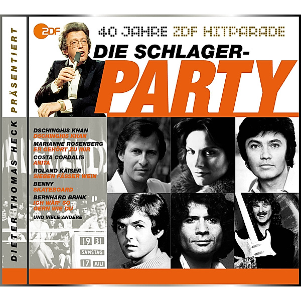 40 Jahre ZDF-Hitparade - Die Partyhits, Diverse Interpreten