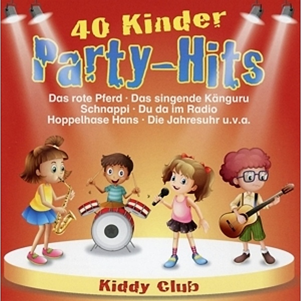 40 Kinder Party-Hits (2cd), Kiddy Club