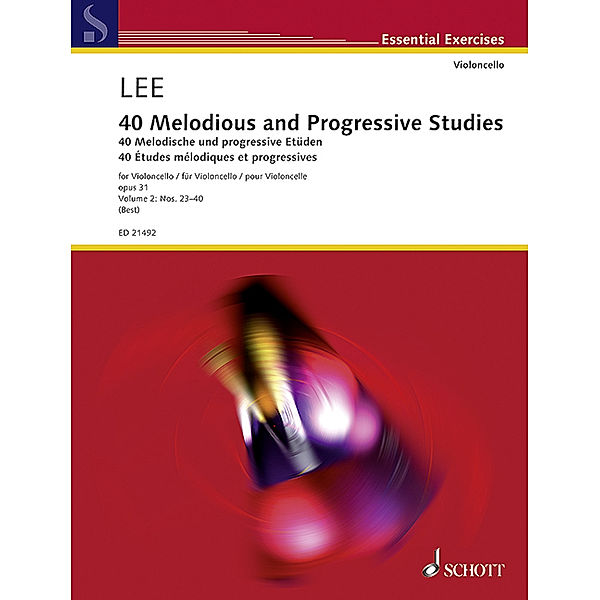 40 Melodische und progressive Etüden.Bd.2, 40 Melodische und progressive Etüden