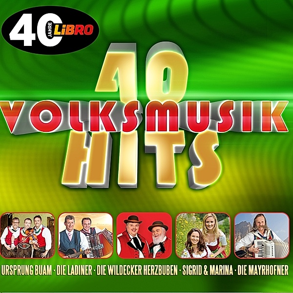 40 Volksmusik Hits 2CD, Diverse Interpreten