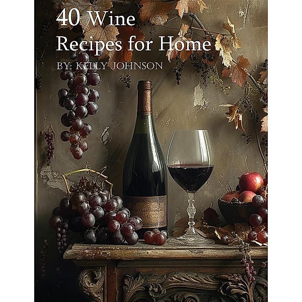 40 Wine Recipes for Home, Kelly Johnson