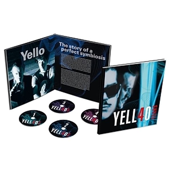 40 Years (Limitiertes und nummeriertes Earbook inkl. 4 CDs), Yello