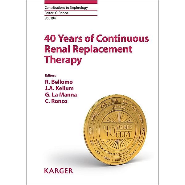 40 Years of Continuous Renal Replacement Therapy