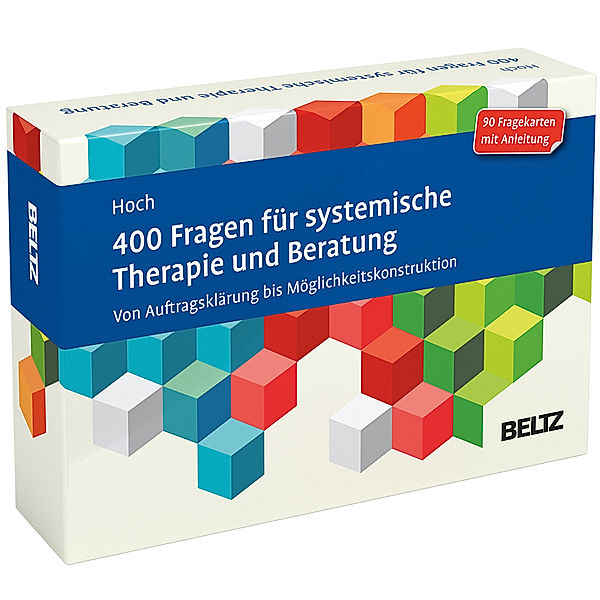 400 Fragen für systemische Therapie und Beratung, 90 Fragekarten, Roman Hoch