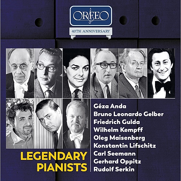 40th Anniversary Edition-Legendary Pianists, Ludwig van Beethoven, Johannes Brahms, Robert Schumann