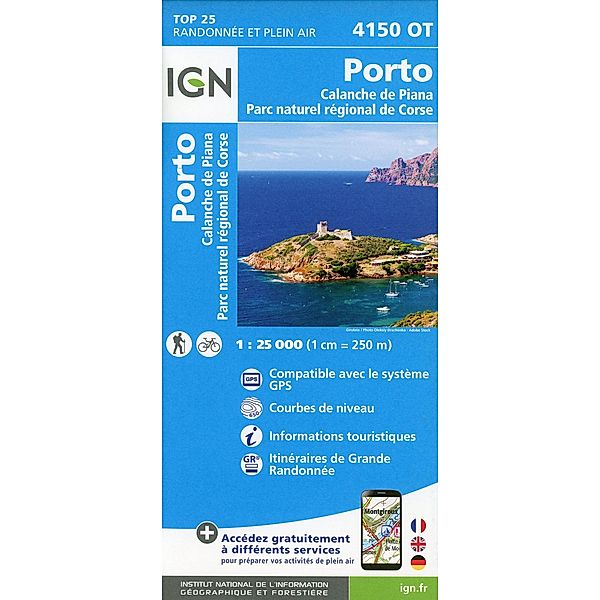 4150OT  Porto Calanche de Piana  Parc National de Corse
