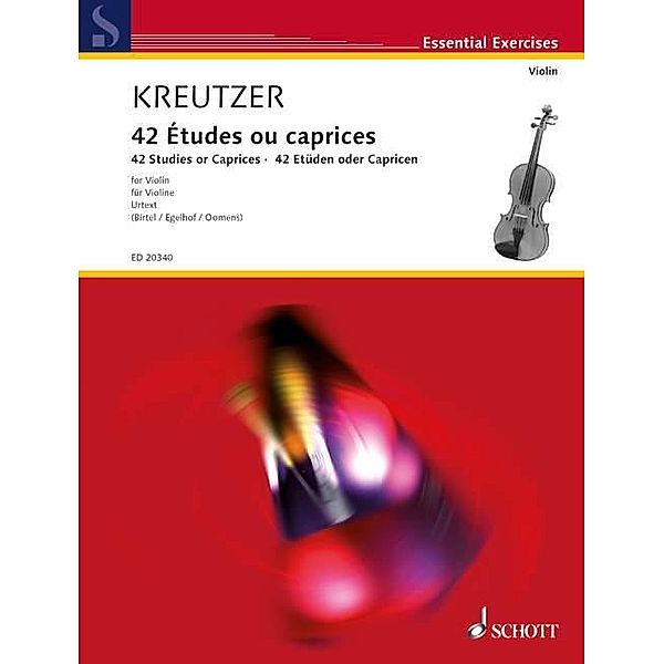 42 Etüden oder Capricen. 42 Etüden (Capricen), für Violine solo, Rodolphe Kreutzer