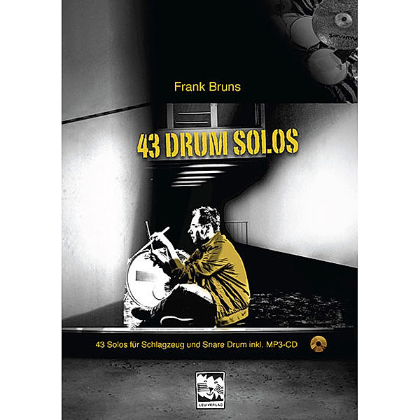 43 Drum Solos, m. 1 Audio-CD, Frank Bruns