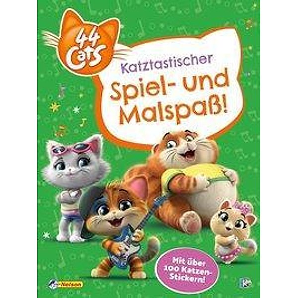 44 Cats: Katztastischer Spiel- und Malspass