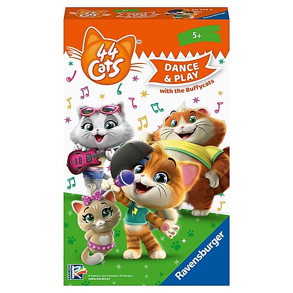 44 Cats: Sing and Dance with the Buffycats - ein Such- und Bewegungsspiel für Fans ab 5 Jahren, Michael Schacht