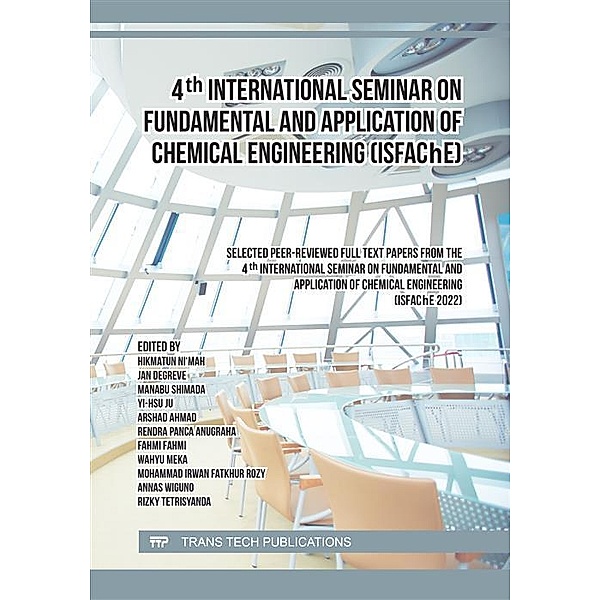 4th International Seminar on Fundamental and Application of Chemical Engineering (ISFAChE)