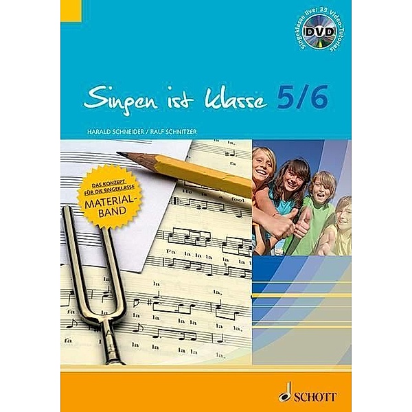 5./6. Schuljahr, Materialband m. DVD, Harald Schneider, Ralf Schnitzer