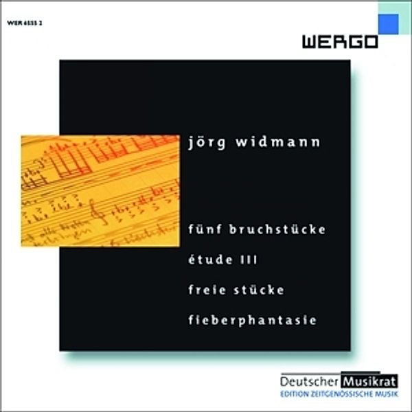 5 Bruchstücke/Etude Iii/Freie Stücke/Fieberphantas, Jörg Widmann, Silke Avenhaus, Ensemble Modern