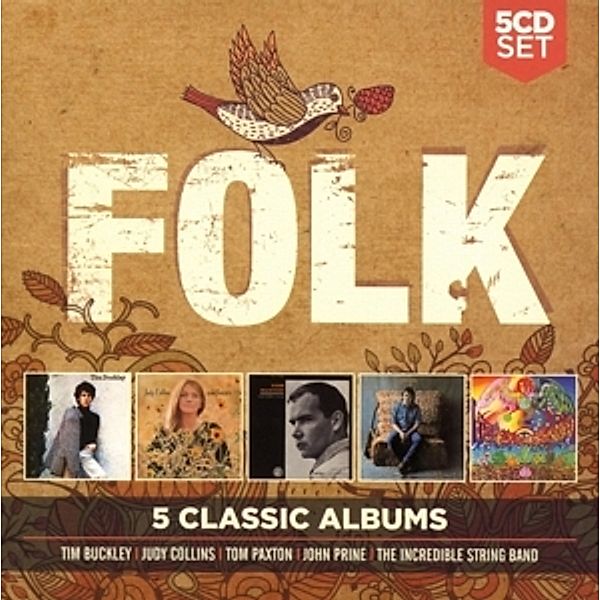 5 Classic Albums: Folk, Diverse Interpreten