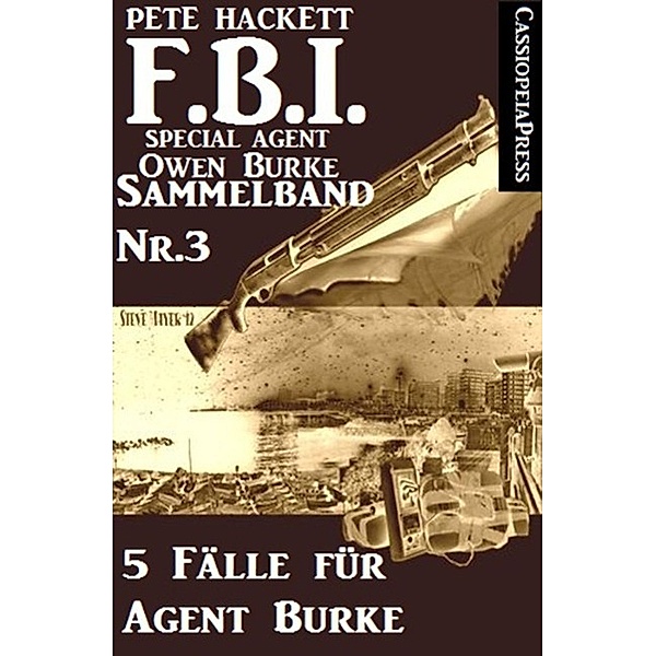 5 Fälle für Agent Burke - Sammelband Nr. 3 (FBI Special Agent), Pete Hackett