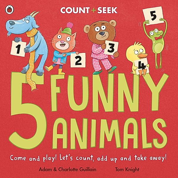 5 Funny Animals, Adam Guillain, Charlotte Guillain