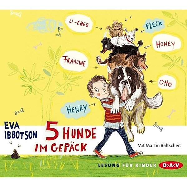 5 Hunde im Gepäck, Eva Ibbotson
