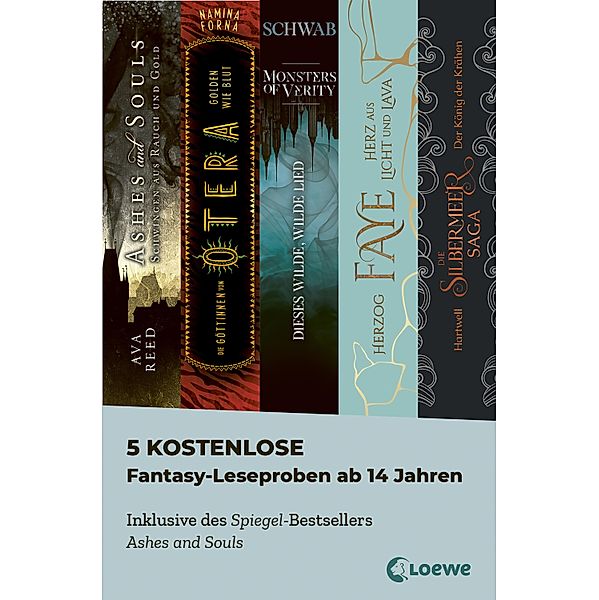 5 kostenlose Fantasy-Leseproben ab 14 Jahren