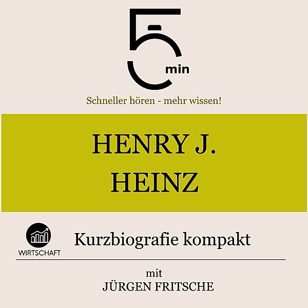 5 Minuten Biografien - Henry J. Heinz: Kurzbiografie kompakt, Jürgen Fritsche, 5 Minuten, 5 Minuten Biografien
