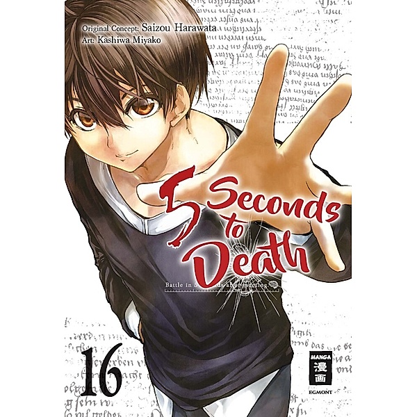 5 Seconds to Death Bd.16, Miyako Kashiwa, Saizo Harawata
