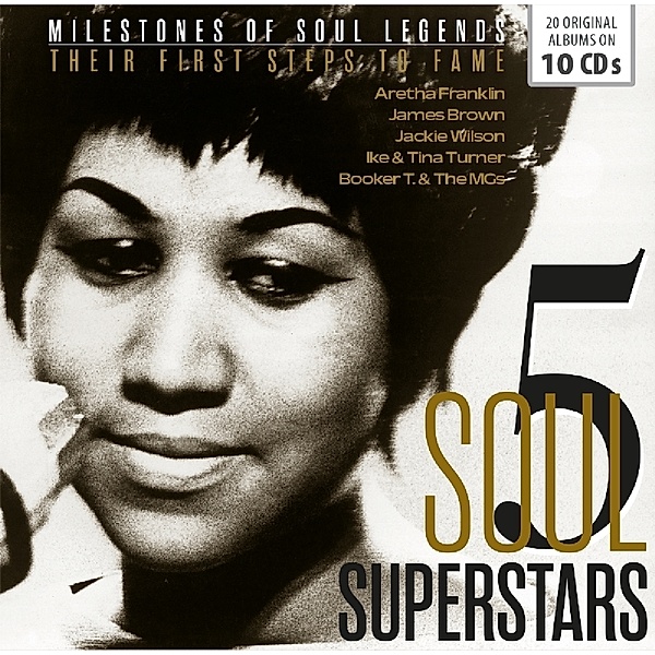 5 Soul Stars-First Steps To Fame, Aretha Franklin, James Brown