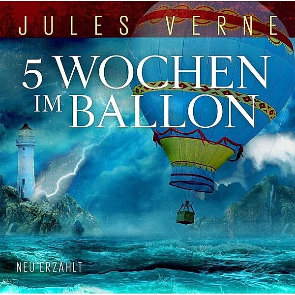 5 Wochen Im Ballon,1 Audio-CD, Jules Verne