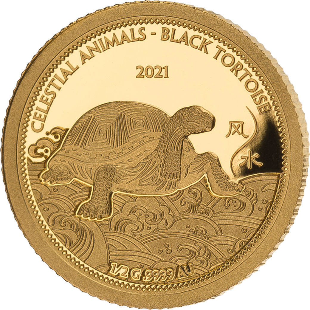 5 x 50 Tala Westsamoa Goldmünzen-Set Himmlische Tiere des Feng Shui 2021 |  Weltbild.de