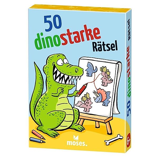 moses Verlag 50 Dinostarke Rätsel, Charlotte Wagner, Ari Plikat