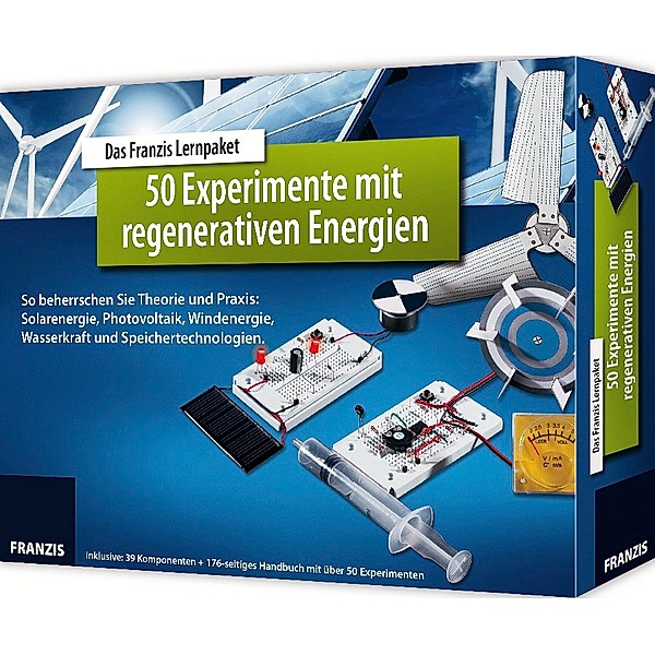 50 Experimente mit regenerativen Energien, Bauteile und Handbuch, Ulrich E. Stempel