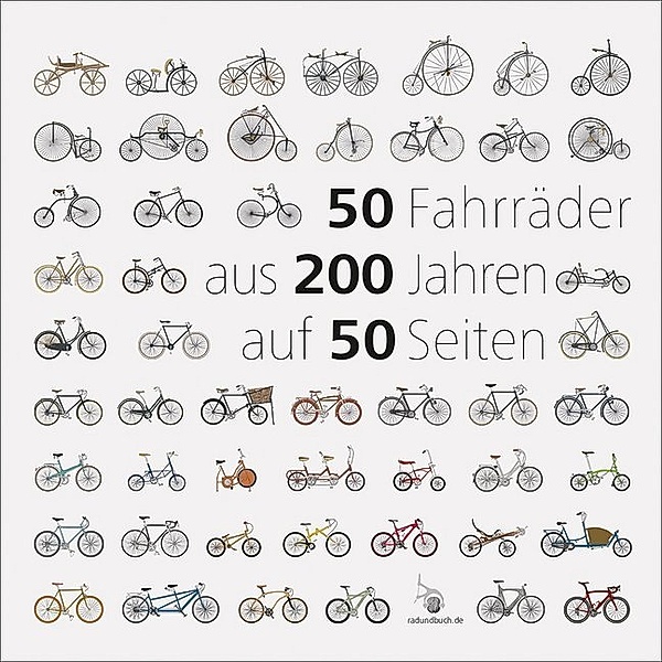 50 Fahrräder aus 200 Jahren auf 50 Seiten, Jürgen Isendyck