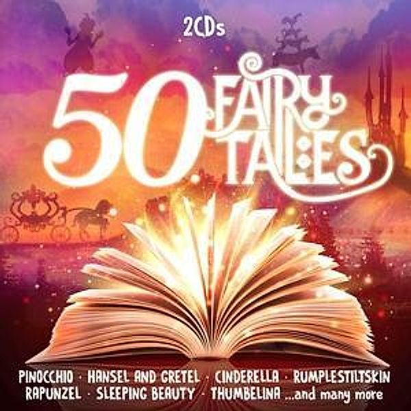 50 Fairy Tales, 2 Audio-CDs, Various