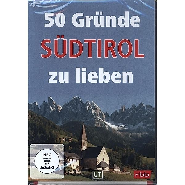 50 Gründe Südtirol zu lieben, 1 DVD,1 DVD-Video