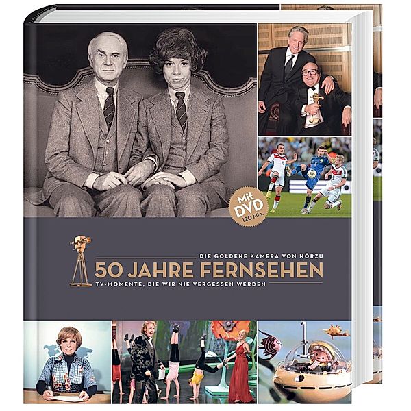 50 Jahre Fernsehen. Die Goldene Kamera von Hörzu, m. DVD
