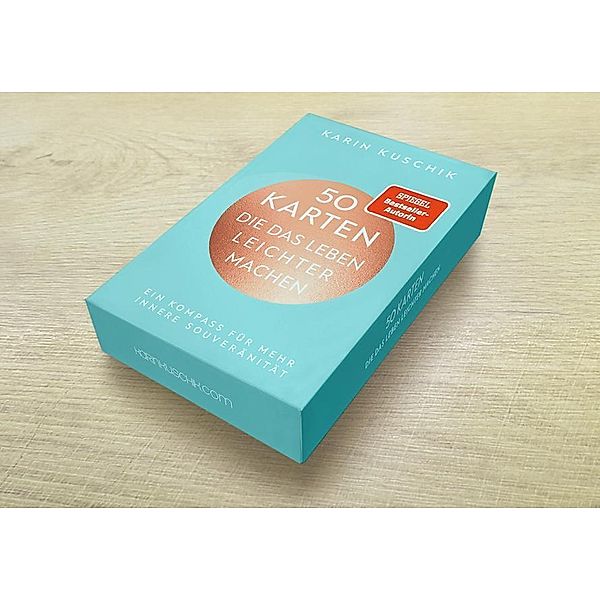 50 Karten, die das Leben leichter machen - Das Kartenset zum Spiegel Bestseller, m. 1 Beilage, Karin Kuschik