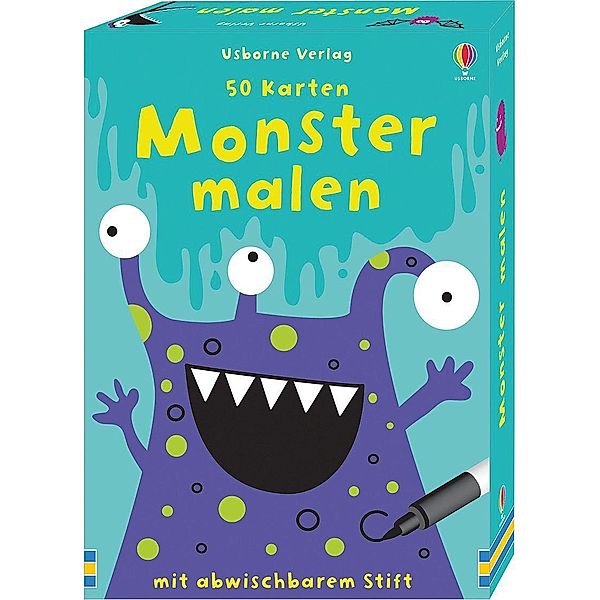 50 Karten: Monster malen, Fiona Watt