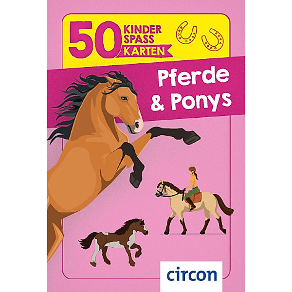 50 Kinderspaßkarten / Pferde & Ponys, Marie Frey