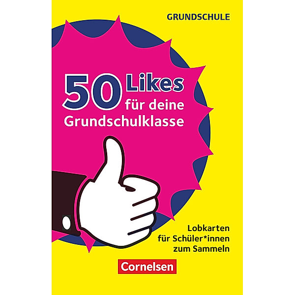 50 Likes für deine Grundschulklasse! - Lobkarten für Schüler*innen zum Sammeln