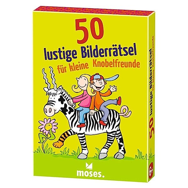 50 lustige Bilderrätsel für Knobelfreunde (Kartenspiel)