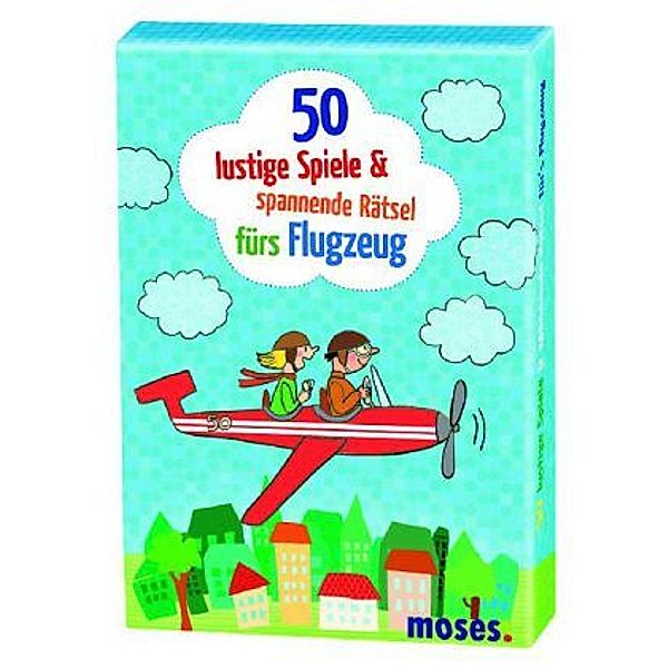 50 lustige Spiele & spannende Rätsel fürs Flugzeug, Elke Vogel