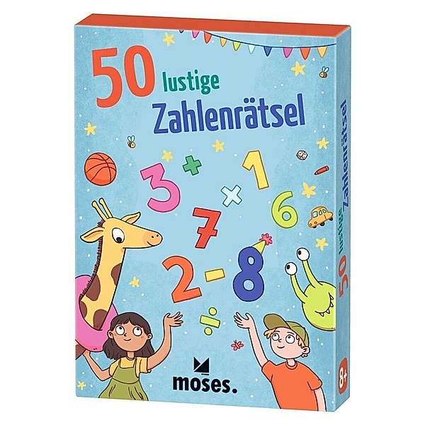moses. Verlag 50 lustige Zahlenrätsel, Nicola Berger
