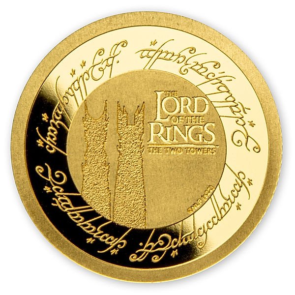 50 Tala Samoa Goldmünze Lord of the Rings - Last Strike 2023