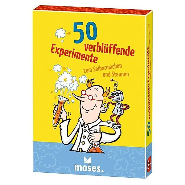 moses Verlag 50 verblüffende Experimente zum Selbermachen und Staunen (Experimentierkasten), Silvia Schmitz