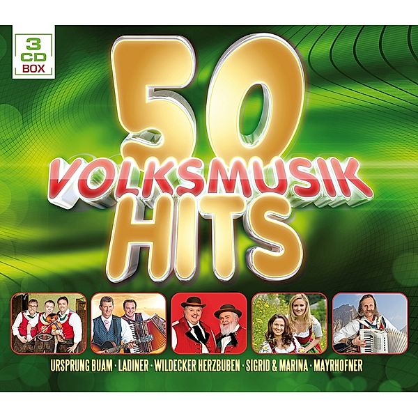 50 Volksmusik Hits, Diverse Interpreten